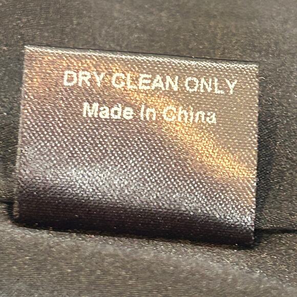 Jenni‎ Kayne Jacket Pea Coat XS Black Wool Fox Fur Collar Crop Silk Designer - Picture 13 of 14